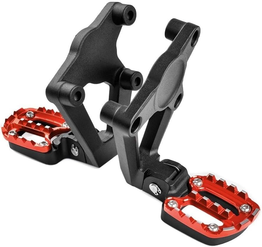 ワイドフットペグ オートバイフットレスト旅客リアフットペグ